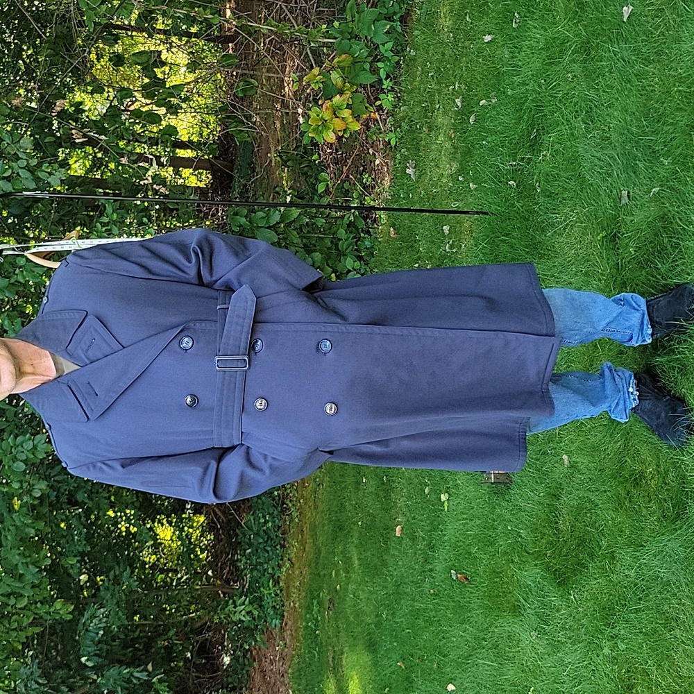 Vintage Men's Surplus Military Trench Coat